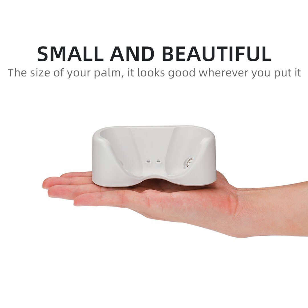 Magnetic Charge Station for Oculus Quest 2 VR Headset Touch Controller Fast Charging Dock Base with Rechargeable Battery Charger