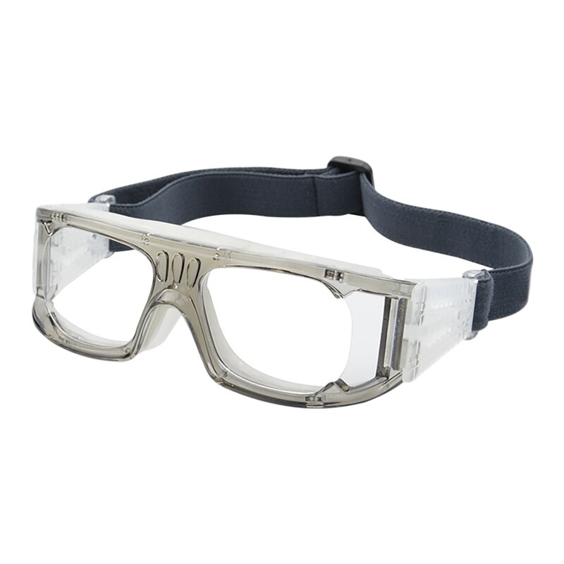 Basketbal Bril Sport Brillen Voor Mannen Anti-Collision Bril Fitness Training Bril Fietsen Bril: gray
