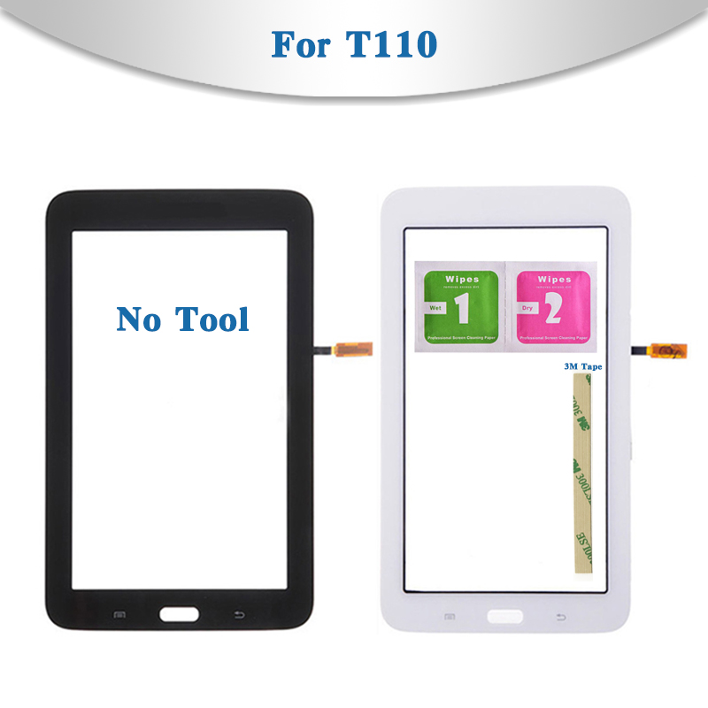 For Samsung Galaxy Tab 3 Lite 7.0 SM-T110 SM-T111 T110 T111 Tablet Touch Screen Digitizer Sensor Front Outer Glass Lens Panel