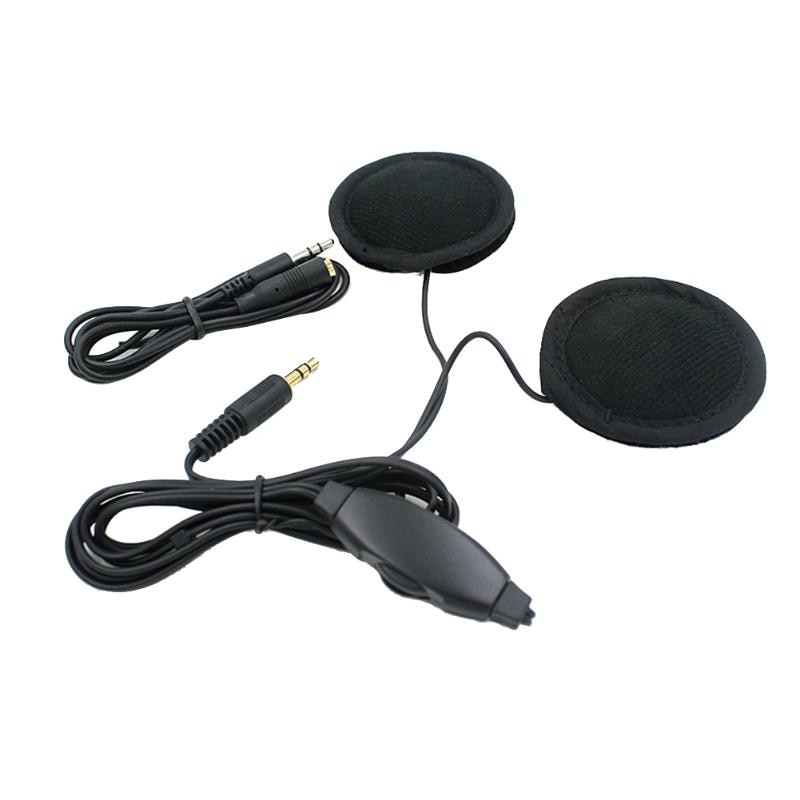 Motorfiets Headset Luidsprekers Oortelefoon Hoofdtelefoon Volumeregeling Stereo Motor Headsets Voor MP3 Gps Smartphone Motor Accessoires