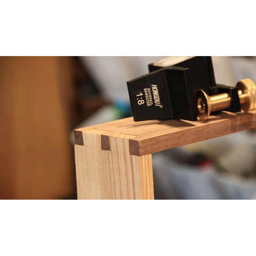 Woodworking Dovetail Guide Rail Saw 1:6 1:7 1:8 90-Degree Right Angle Saw Cutting Gauge Joinery Cutting Woodworking DIY Tool