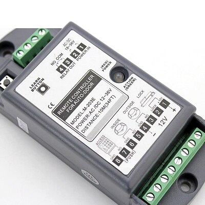 automatic induction gate door sliding glass multi-function access control extender wireless remote control lock switch