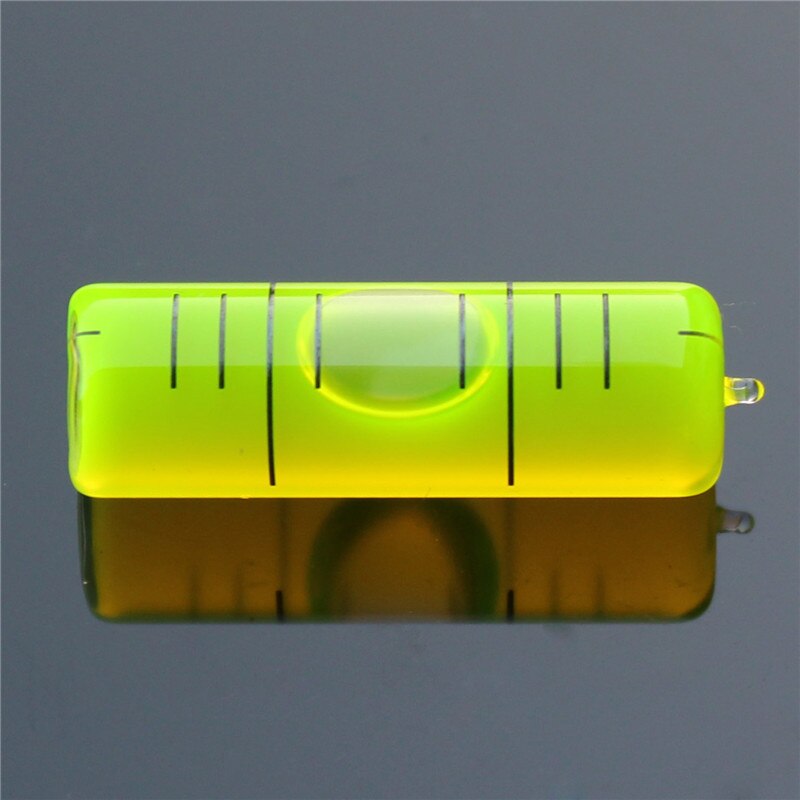 Multiple specifications and precision glass tube level bubble High precision spirit level Green liquid blister Diameter 9mm: 9x30(1.2)