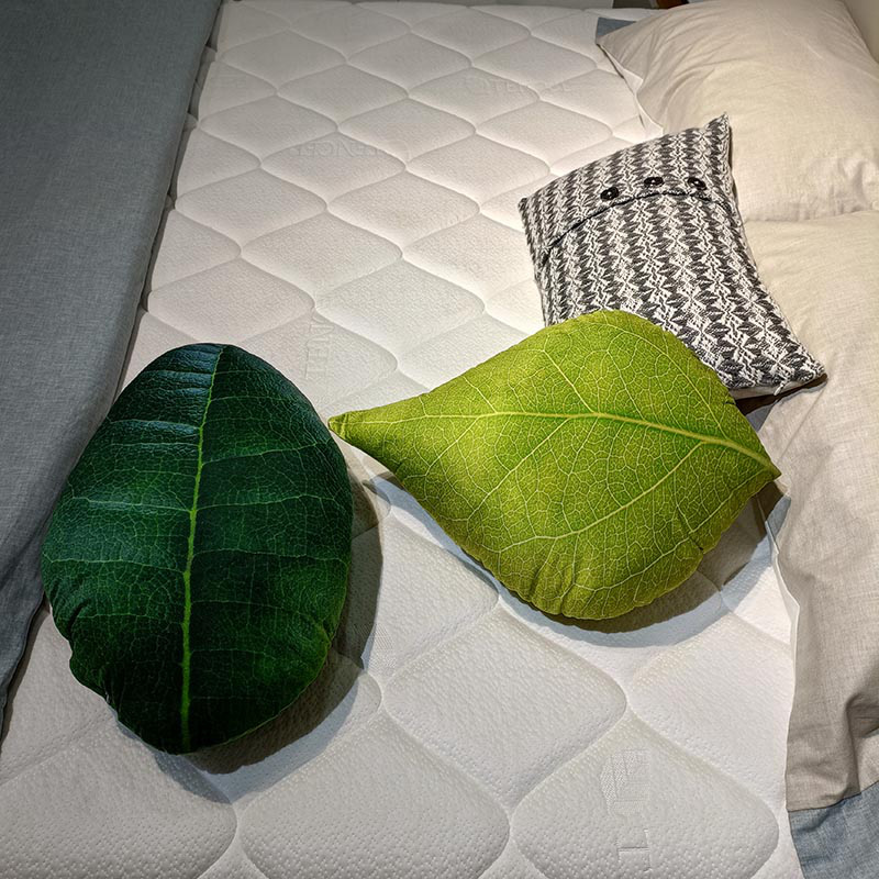 Grünes Blatt-Plüschkissen, simuliertes weiches Pflanzenkissen, Monstera-Ahorn-Plüschtier, Peluche, Sofa, Stuhl, Bett, Dekoration,