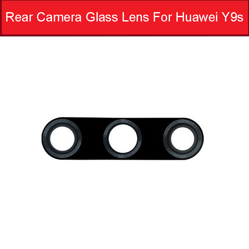 Back Camera Glass Lens For Huawei Honor Y9s Main Camera Glass Lens With Sticker For Honor 9X HLK-AL00/TL00 9X Pro HLK-AL10/TL10