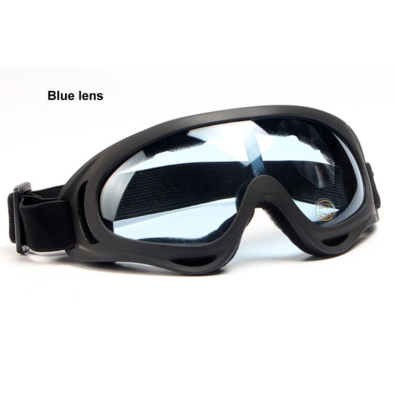 BOOM BETER Gepolariseerde Skibrillen Professionele Snowboard Winddicht UV400 Sferische Skiën Brillen Outdoor Sport Sneeuw Ski Bril: Blue