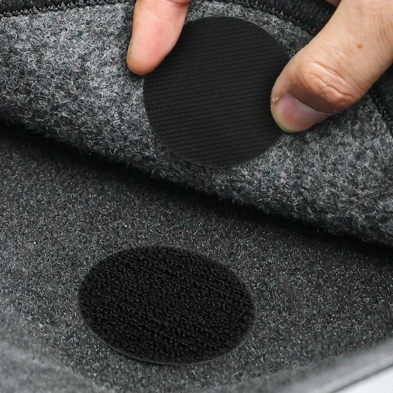 Car Double Faced Fixing Stickers for Carpet Pad Dashboard Mat High Adhesive Fixed Patch Floor Mats Anti Skid Grip Tape Sticker