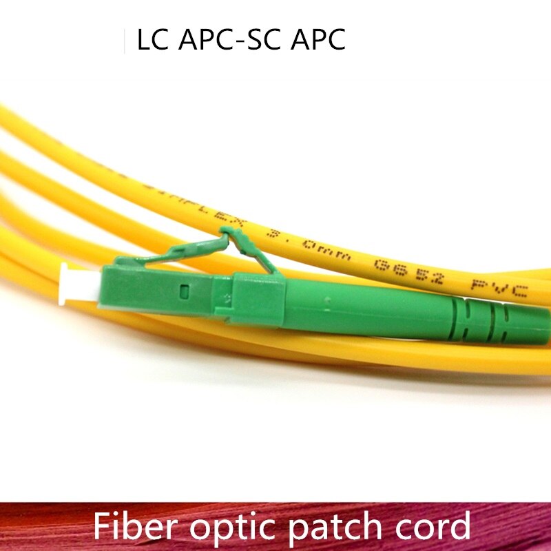 5 Stks/partij Lc/Apc Naar Sc/Apc Glasvezel Patchkabel Kabel LC-SC 5M Jumper Single Mode simplex 2.0Mm 3.0Mm Optische Fibra Optica