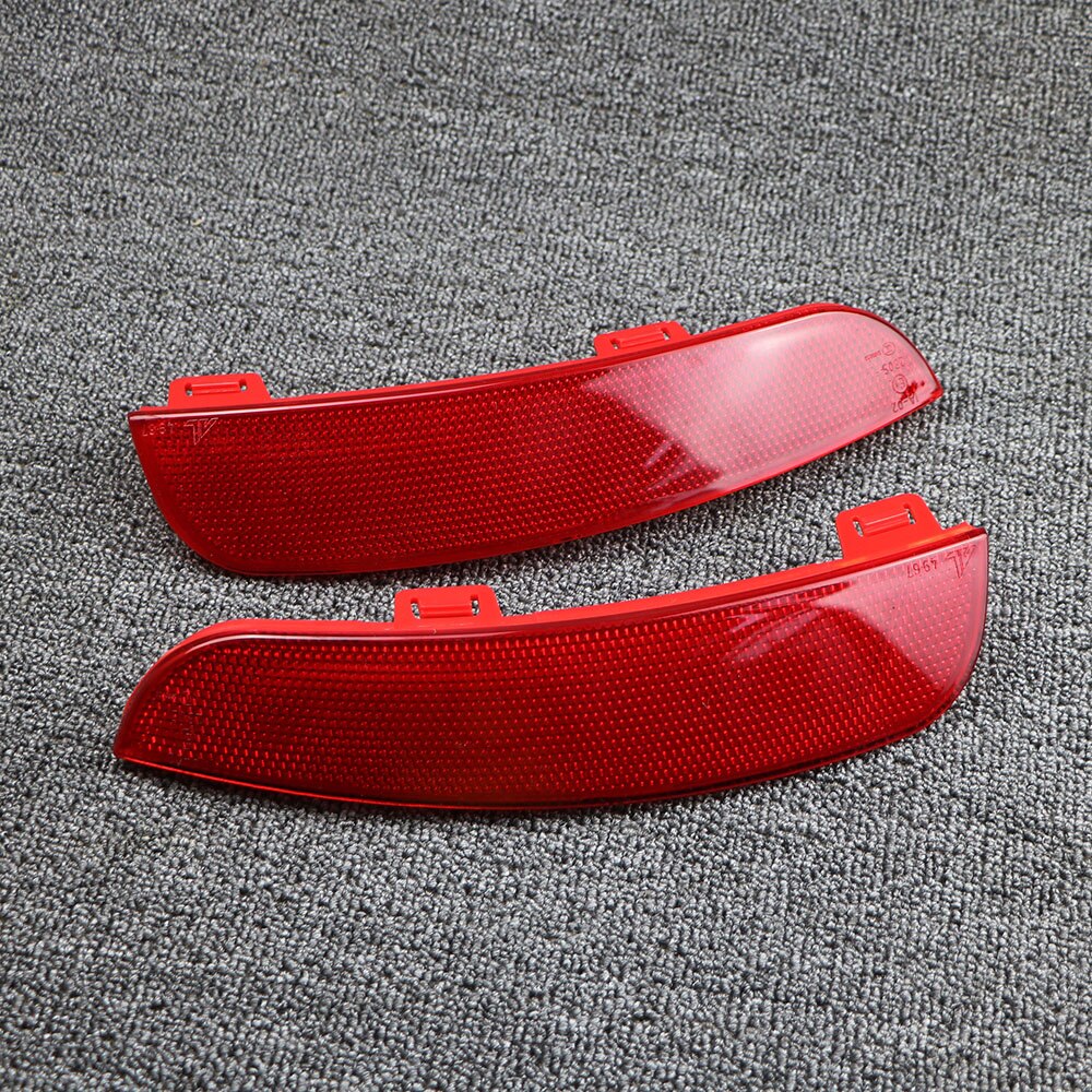 30763345 Left Red Rear Bumper Reflector Lamp Light Lens For Volvo S40 V50