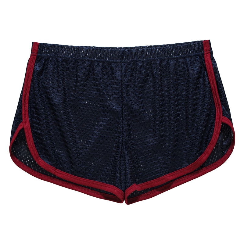 Pantalones cortos transpirables de malla para hombres, pantalones cortos casuales para hombres, pantalones cortos cómodos casuales para hombres