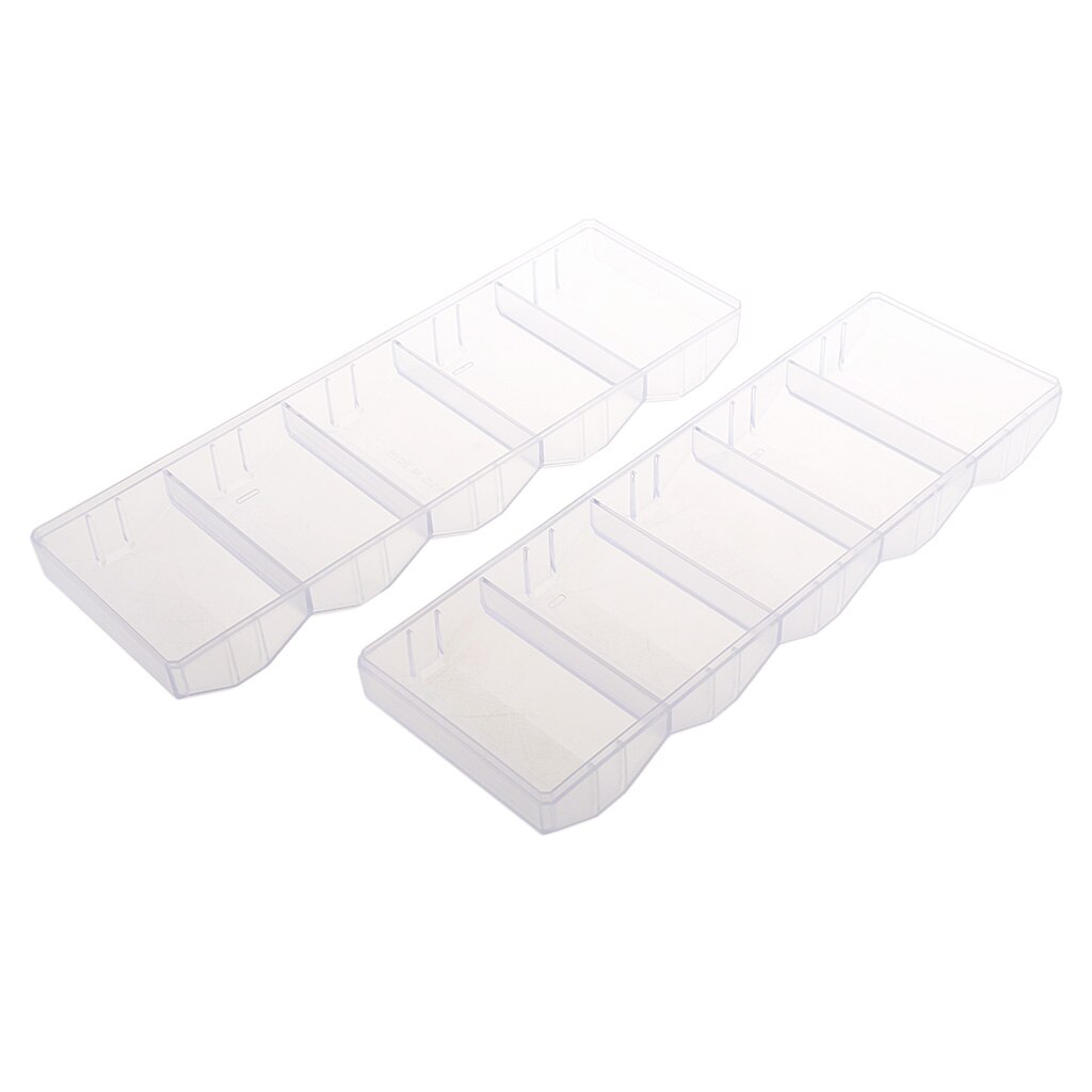 Transparant Acryl Poker Chips Lade 100 Chips Display Honingraat Case Box Met Cover