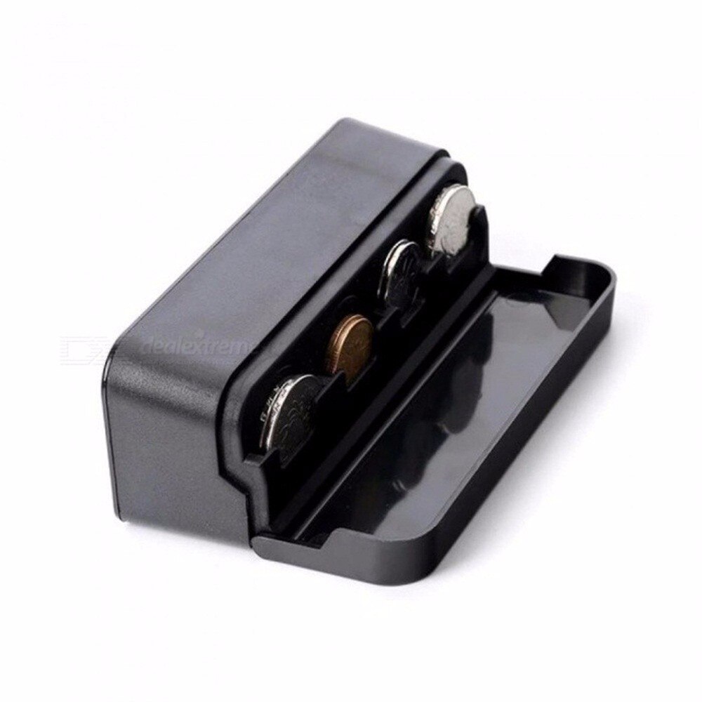 Mini Coin Case Plastic Coin Storage Box 11.5 X 4 X 3.5 Cm