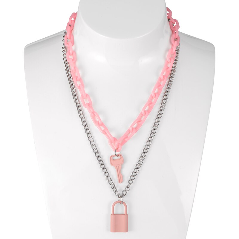 Regenboog Leuke Jelly Kleine Beer Ketting Bohemian Ketting Transparante Beer Hanger Kettingen Sieraden Voor Vrouwen Kids Accessoires: XL1906
