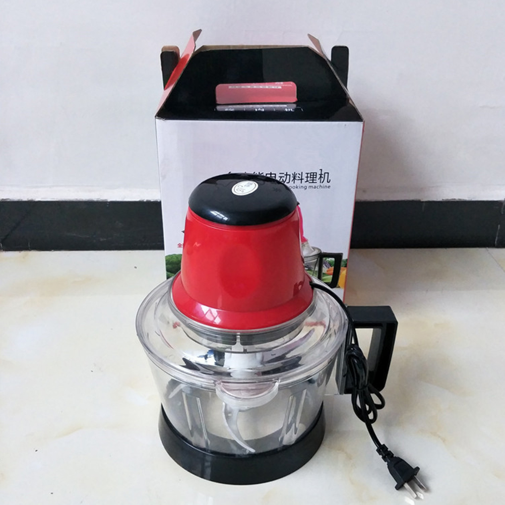 Kødkværn hakker elektrisk automatisk hakkemaskine kød grøntsager frugtskærer blender foodprocessor køkken madlavningsværktøj