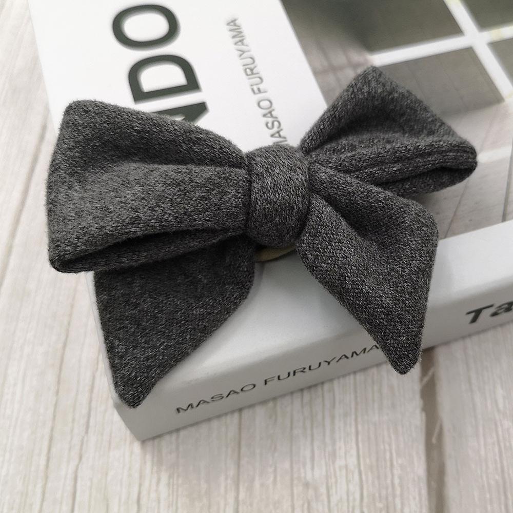 Baby Hoofdband Bow Hoofdbanden Voor Meisje Wollen Hoofd Band Dunne Nylon Haarband Pasgeboren Fotografie Props Peuter Haaraccessoires: 9