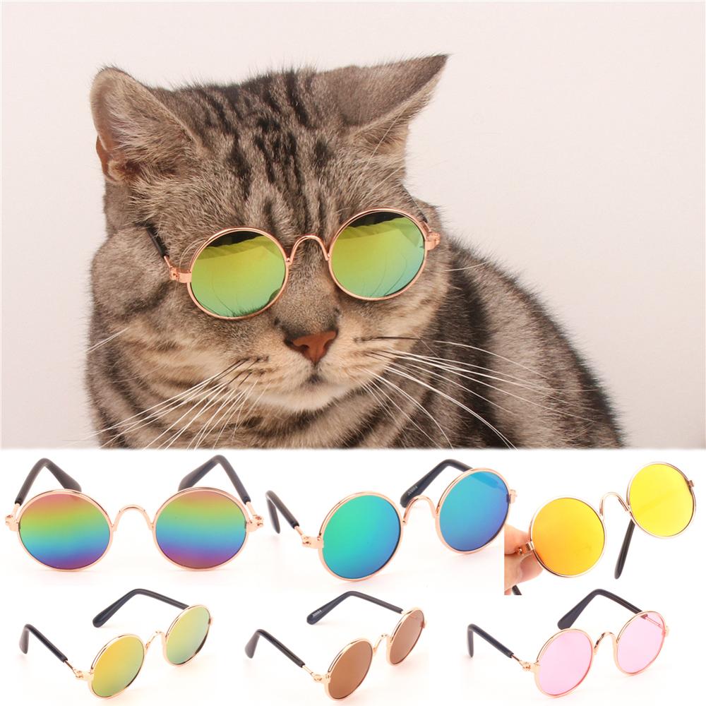PipiFren 1PC Mooie Pet Kat Glazen Hond Bril Huisdier Zonnebril Voor Kleine Hond Kat Eye-wear Hond Zonnebril foto's Huisdier Producten