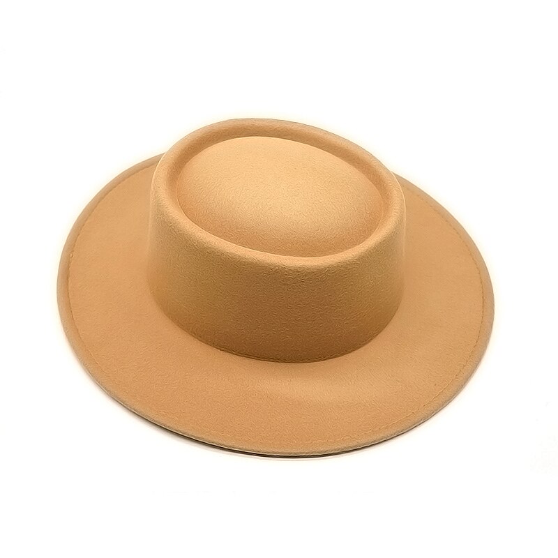 Winter Autumn Women Men Ladies Fedoras Top Jazz Hat Big side hats European American Round Caps Bowler Hats Feminino Gorra: 9