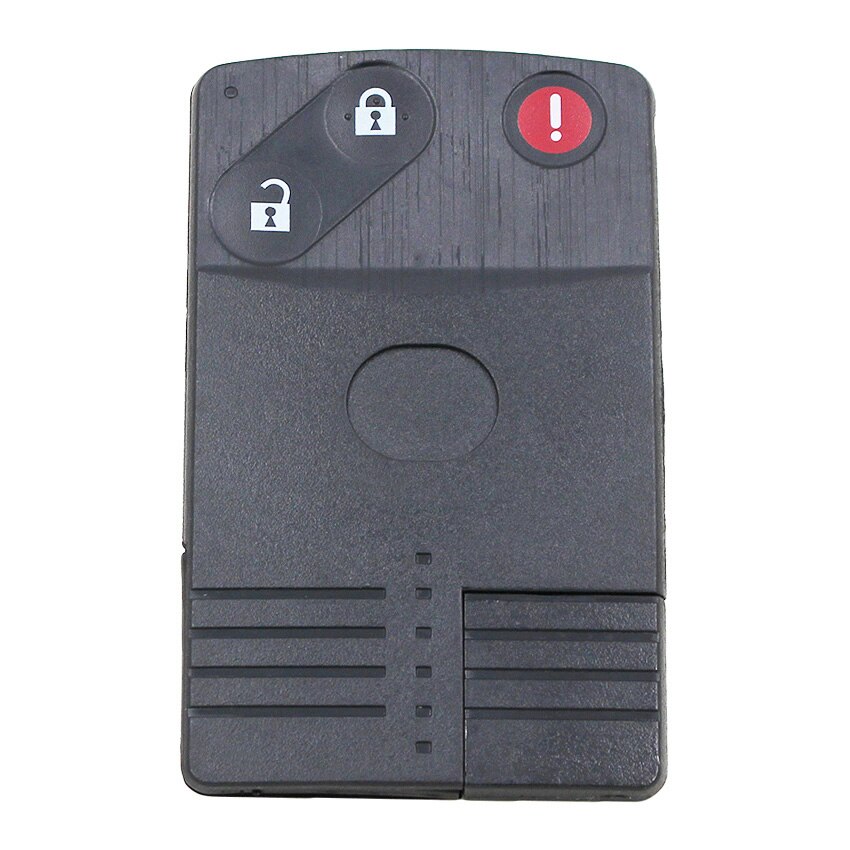 Carcasa de llave remota para coche Mazda 5, 6, CX-7, CX-9, RX8, Miata, MX5, con hoja sin cortar, 2/2 + 1/3/3 + 1 botón: 2 Plus 1 Button