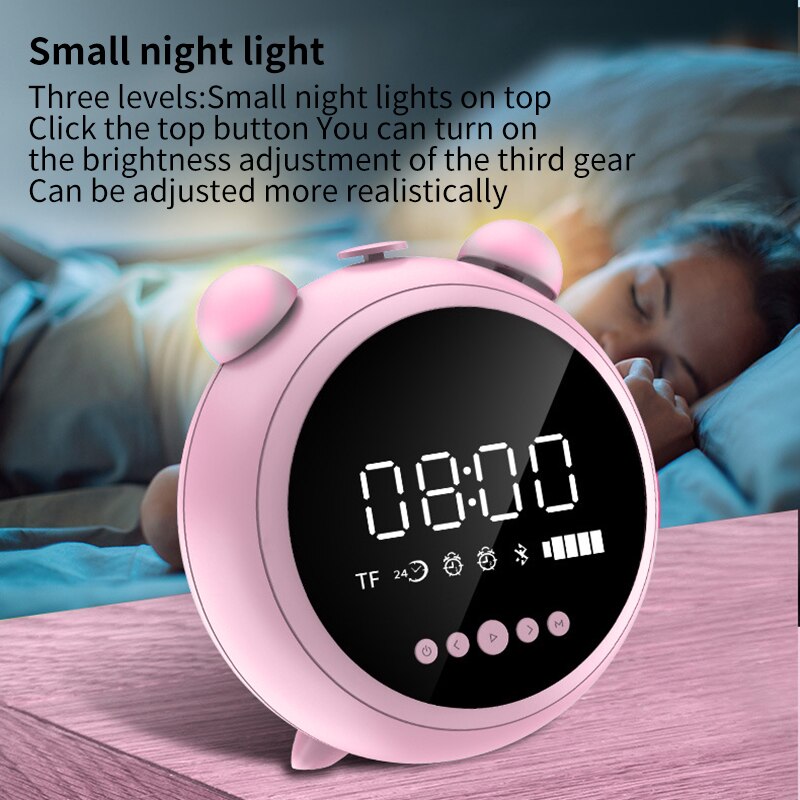 Stylish Wireless Bluetooth Speaker Home Portable Speaker Super Subwoofer Desktop Small Speaker Music