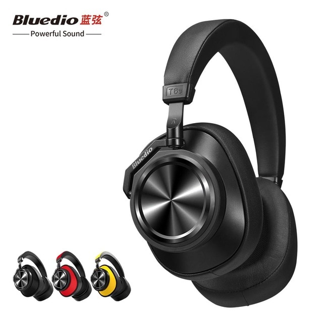 Bluedio  t7 trådlösa hörlurar aktiva brusreducerande bluetooth hörlurar användardefinierade originalheadset för mobiltelefoner