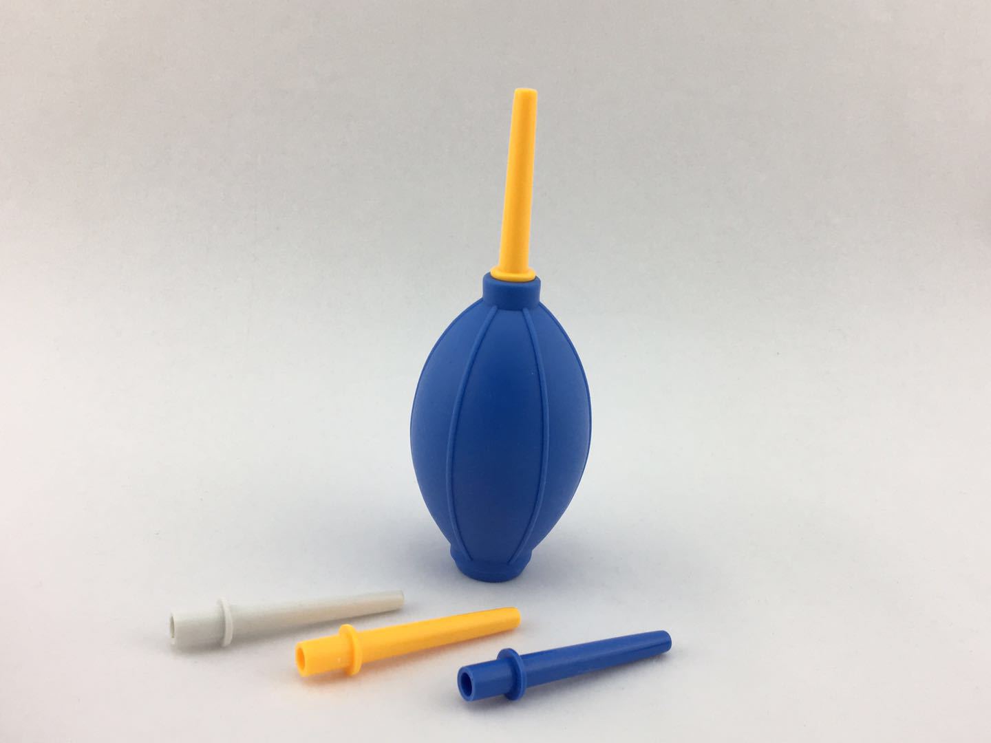 Digital camera cleaning air blowing ball odorless balloon air blowing soft silicone Cleaner blowing balloon Cleaning Tool: Blue