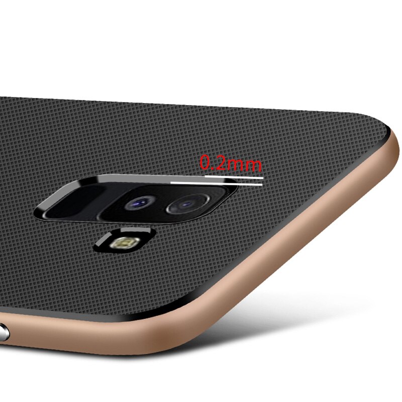 Luxury Full Cover for Samsung Galaxy A6 / A6 Plus + Phone Cases 3D Stand Silicone Hybrid 360 Protective Back Armor Fundas