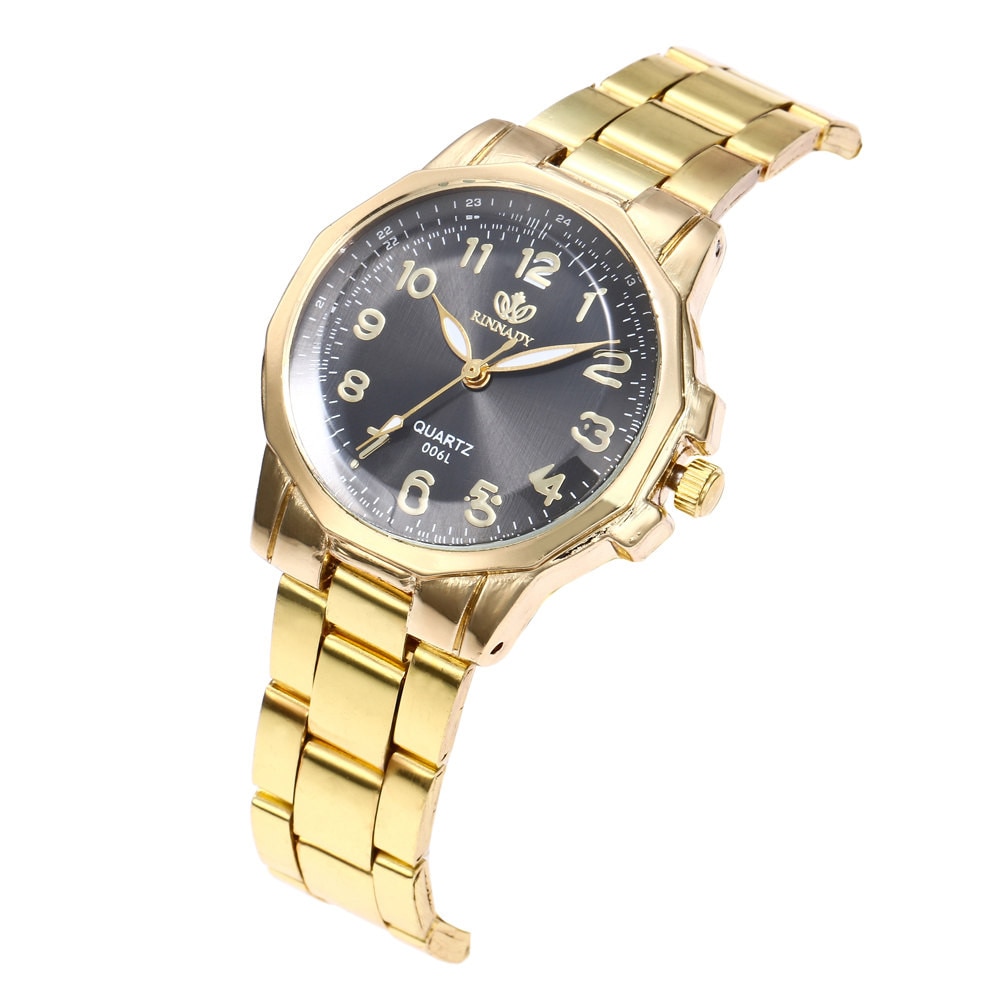 Casual Women Stainless Steel Band Analog Quartz Round Wrist Watch Watches Relogio Feminino Saat