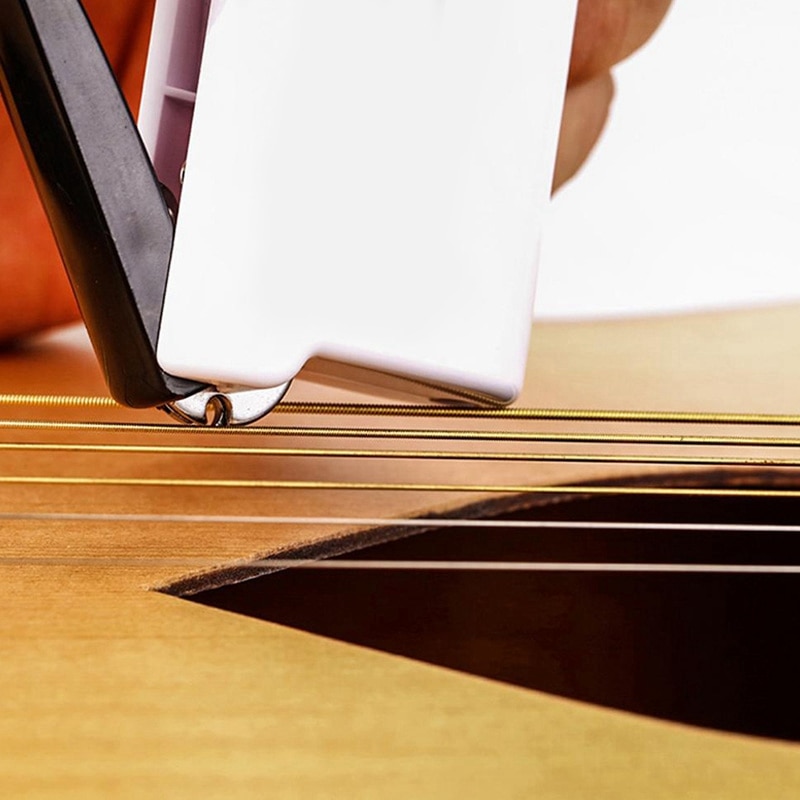 Kannettava automaattinen kitaran sähköjousen kelauslaite kielileikkurilla ukulele-kitaran korjausosiin ja tarvikkeisiin
