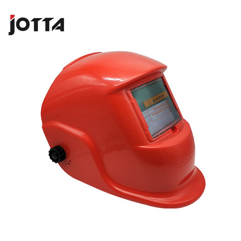 Masque de soudage électrique MIG MMA auto-assombrissant rouge/jaune/noir/casque/capuchon de soudeur/lentille de soudage pour Machine à souder