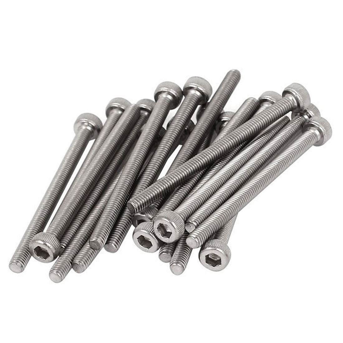 Style M3x40mm 0.5mm Pitch Bolts Socket Cap Head Hex Key Screws 20pcs