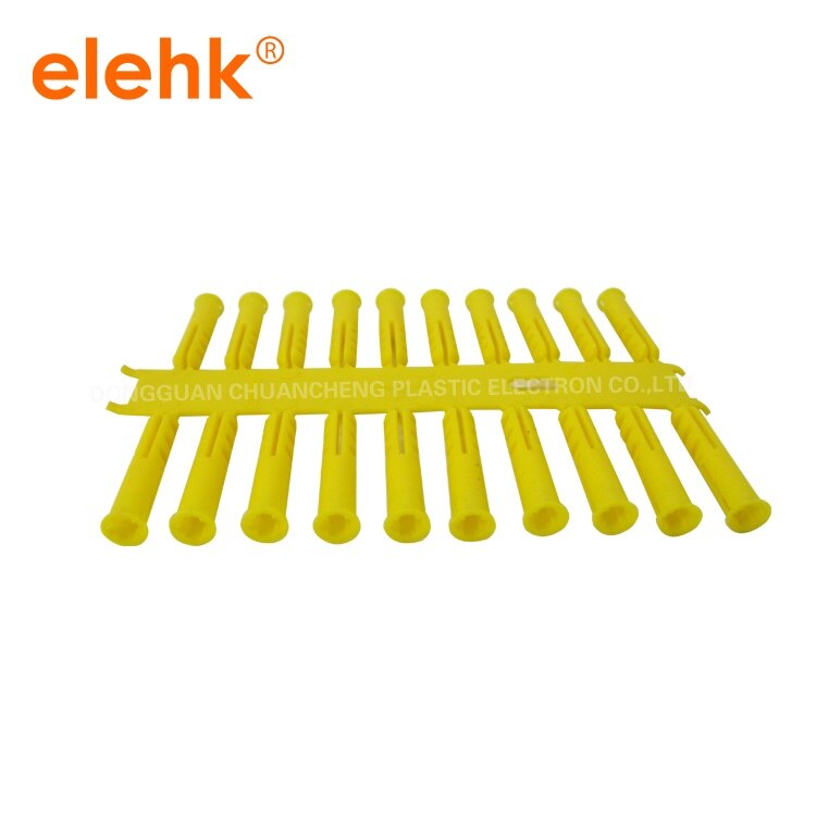 Strong Plastic Expansion Gecko Plastic Anchor Bolt 100pcs