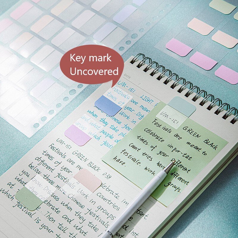 4 Vellen Macaron Index Stickers Kawaii Briefpapier Dagelijkse Planner Label Memo Stickers Diy Scrapbooking Sticker Classificeren Marks