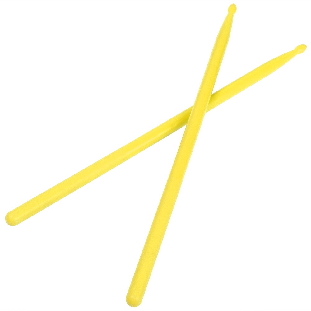 5A batería palos portátil ligero Durable Nylon punta baquetas exquisita mano de obra suavemente pulido 5 colores para la opción: Yellow
