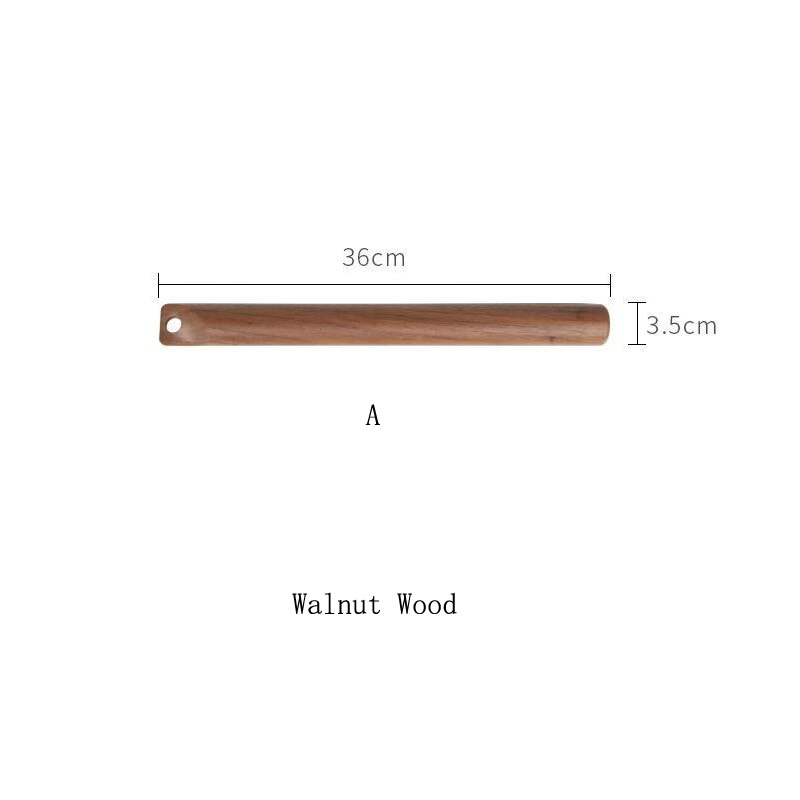 Natürliche Nussbaum rollen Stift für Teig Holz Rolle Gebäck Rolle Küche Zubehör Kuchen Pizza Werkzeuge: A 36cm