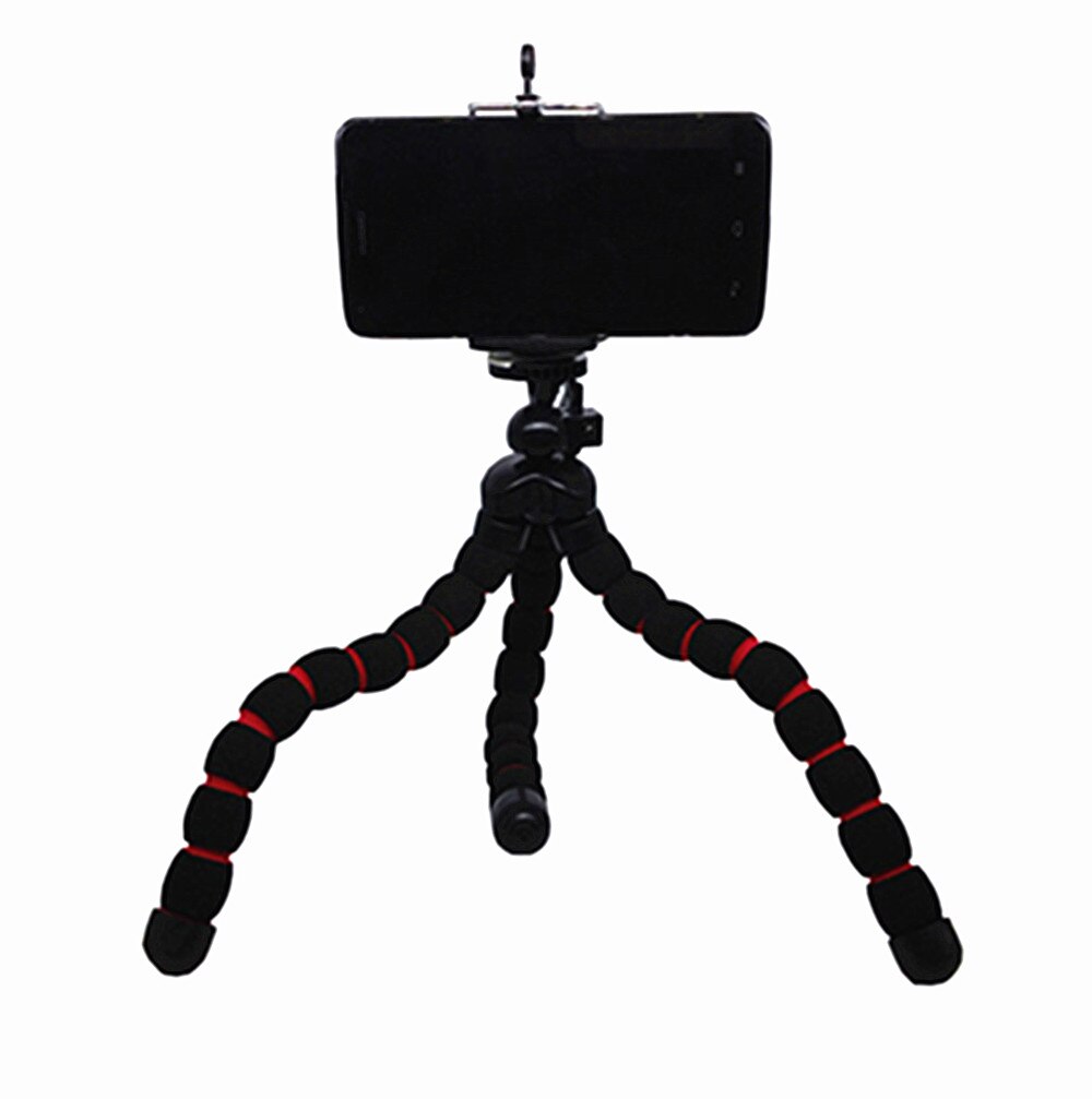 Flexible trípode para cámaras GoPro Hero Gorillapod tipo Monopod trípode Flexible pierna Mini Trípodes para cámara Digital titular T35