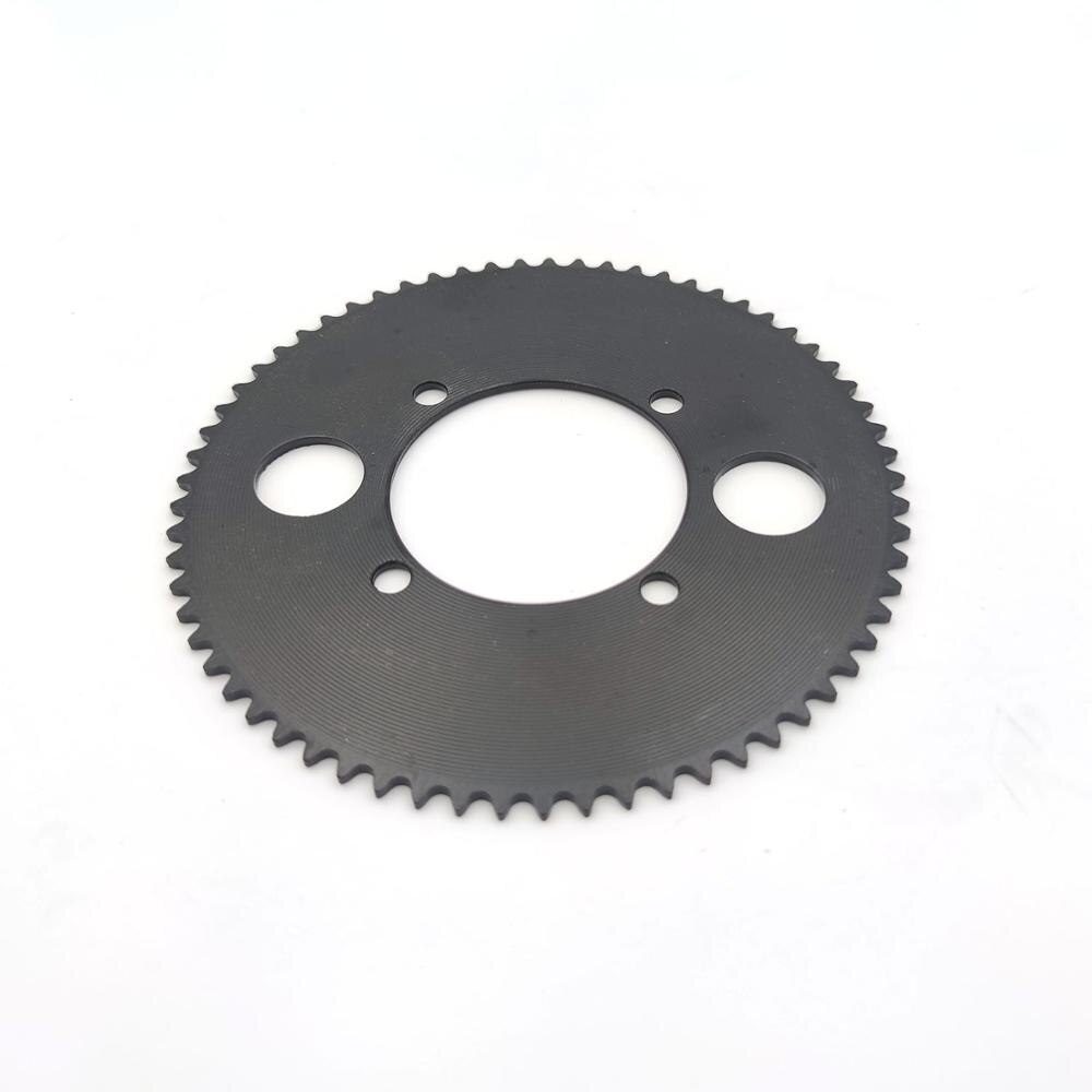 1 stk 25h 65t tannhjulskjedehjul 54mm til lommesykkel mini atv quad e-scooter sykkel motorsykkel del