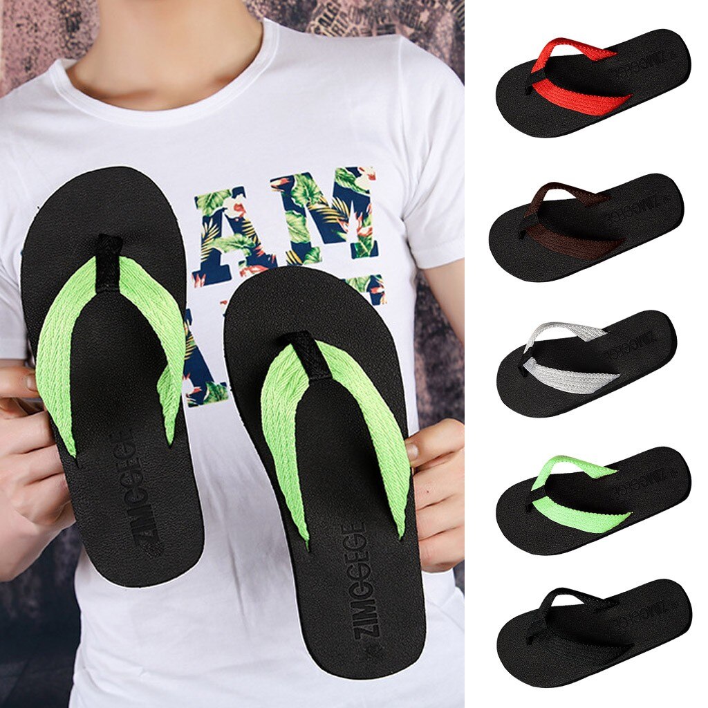 Herre hus flip flops tøfler sommer innendørs sko eva casual utendørs sandaler menn fottøy fritid hjemme sko  a50