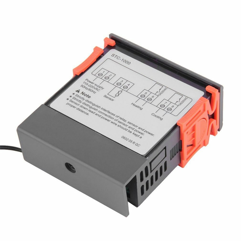 Termostato stc-1000 ABS acuario eclosión máquina para marisco microordenador electrónico digital controlador de temperatura interruptor 1 pieza