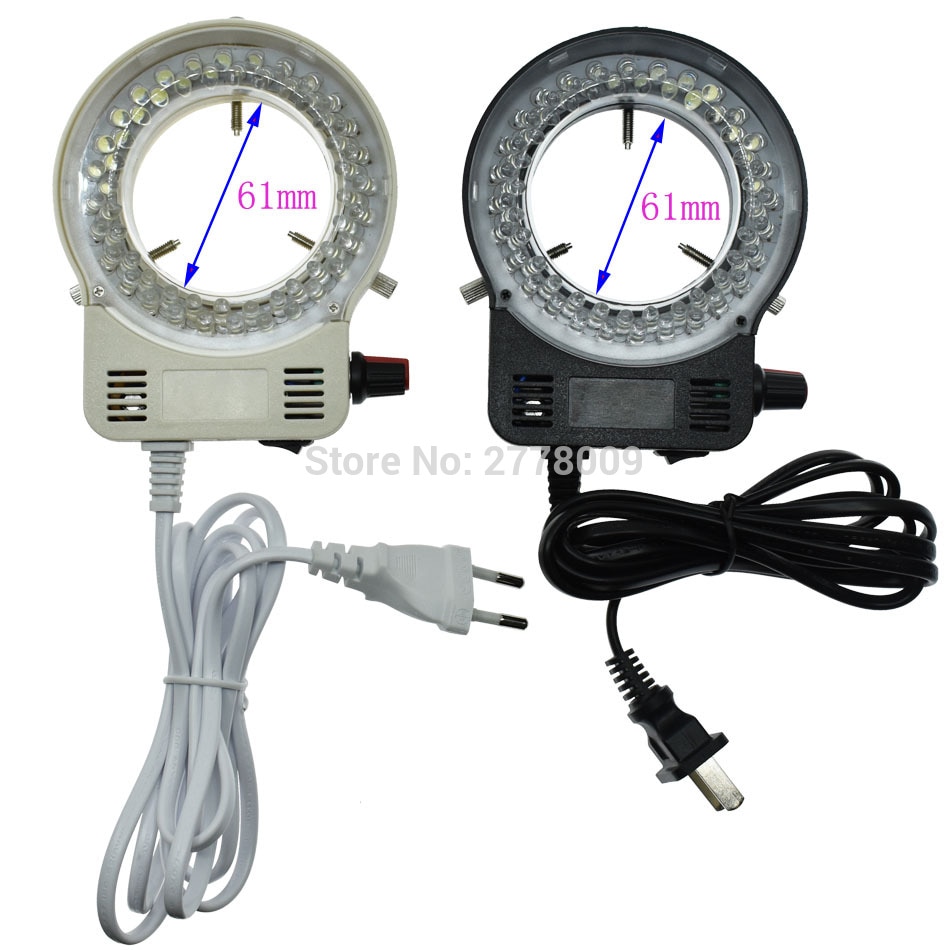 Industrial Digital Electron Microscope Light Source LED Adjustable Integrated Ring Lights 56 Beads LED Lighting