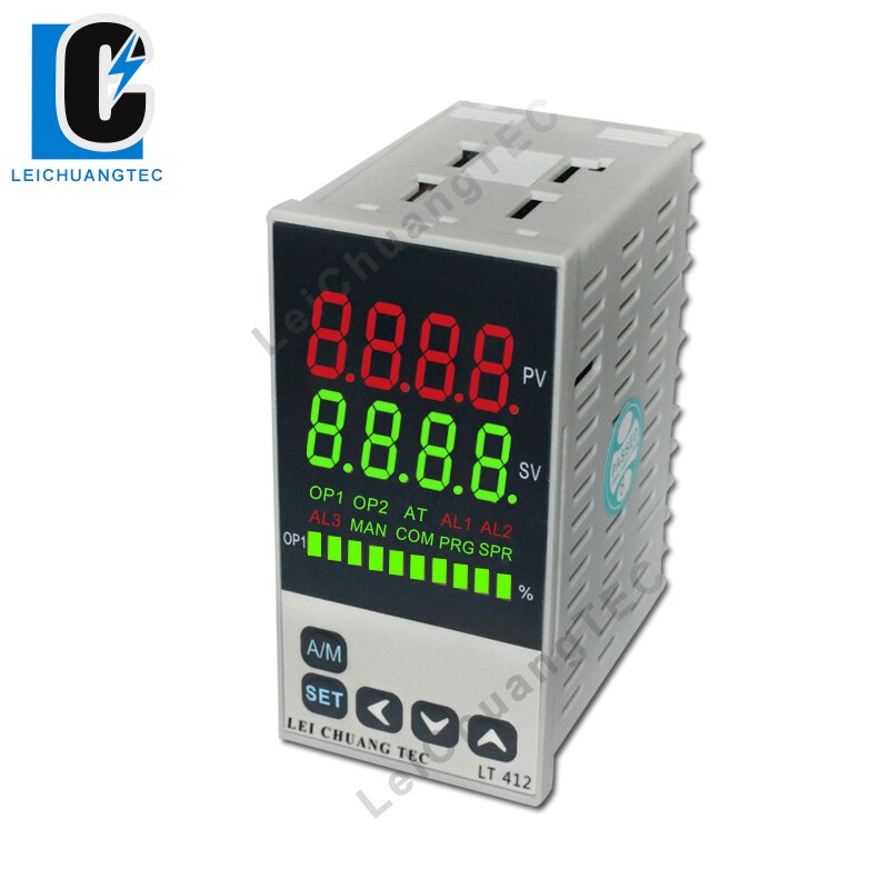 Tc/rtd kej  pt100 multi input led display pid temperatuurregelaar 48 x 96mm,  ssr relais 4-20ma 0-10v uitgangen