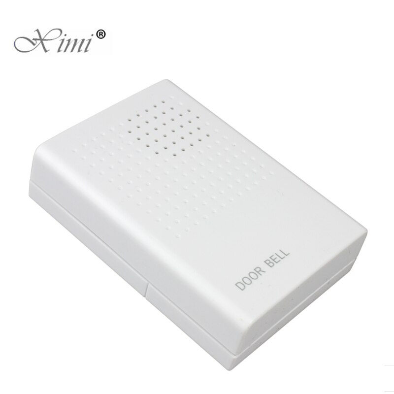 Wired Door Bell Chime DC 12V Vocal Wired Doorbell Welcome Door Bell For Office Home Security Access Control System White