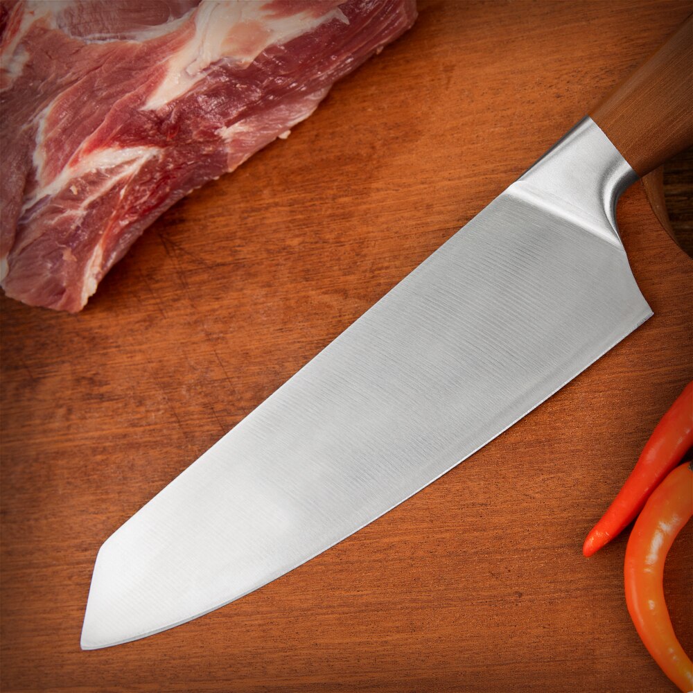 WAK Stainless Steel Japanese Chef Knife Sharply Kitchen Vegetable Meat Fish Knives 430 Hollow Handle Kitchen Knife