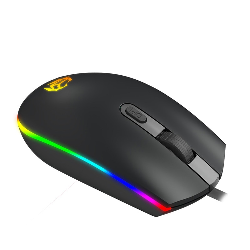 M610 1600 DPI, ratón eléctrico con cable, retroiluminado con LED silencioso, USB, ergonómico óptico, ratón para videojuegos, Peripherals de ordenador
