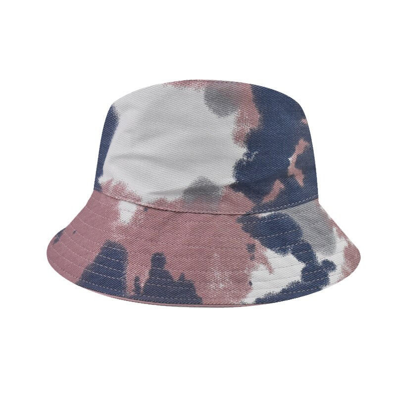 Adult Bucket Hat Fisherman Hat Fishing Hat Colourful Graffiti Bob Caps Hip Hop Tie Dye Gorros Men Women: a8