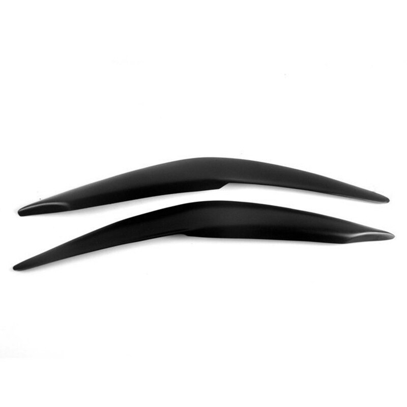 Voor Polo Glanzend Zwart Koplampen Wenkbrauw Ooglid Trim Cover Sticker Inbouwen Auto Styling