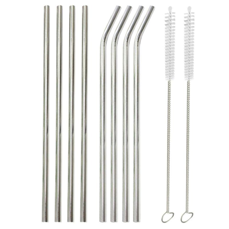 Stainless Steel Drinking Straw Spoon Tea Filter Yerba Mate Tea Straws Bombilla Gourd Reusable Coffee Tea Tools Bar Accessories: 06