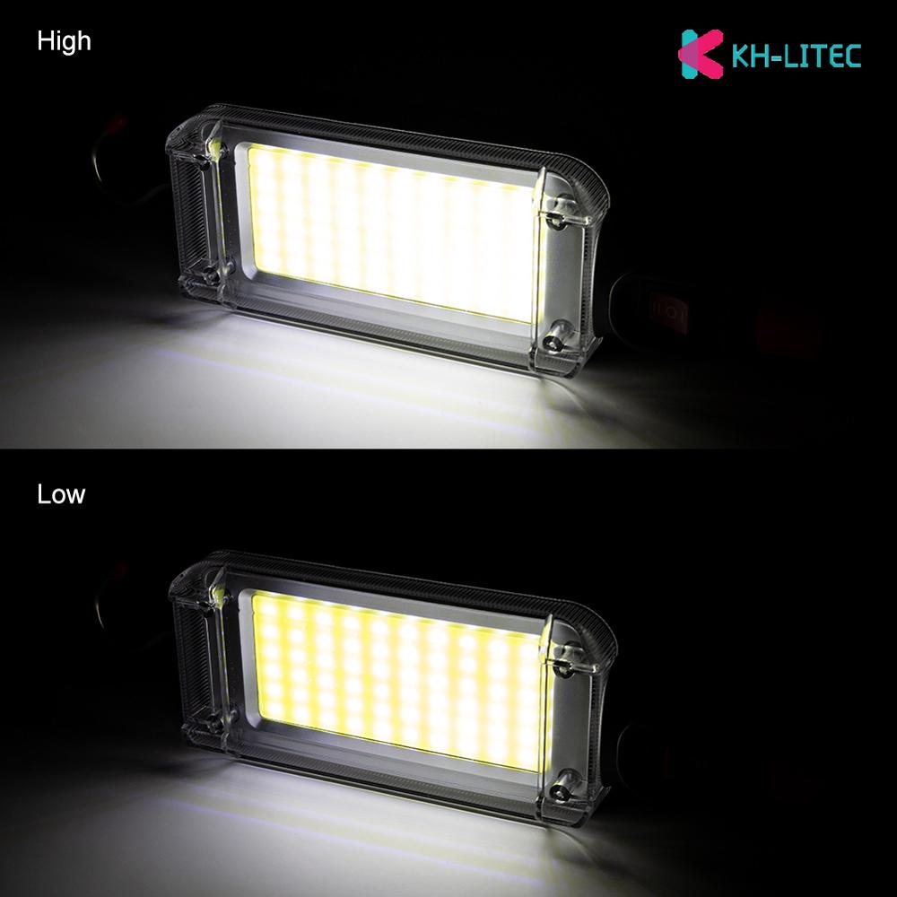 Cob Led Work Light Floodlight Rechargeable Lamp Led Portable Magnetic Light Hook Outdoor Camping Inspection Light Flashlight