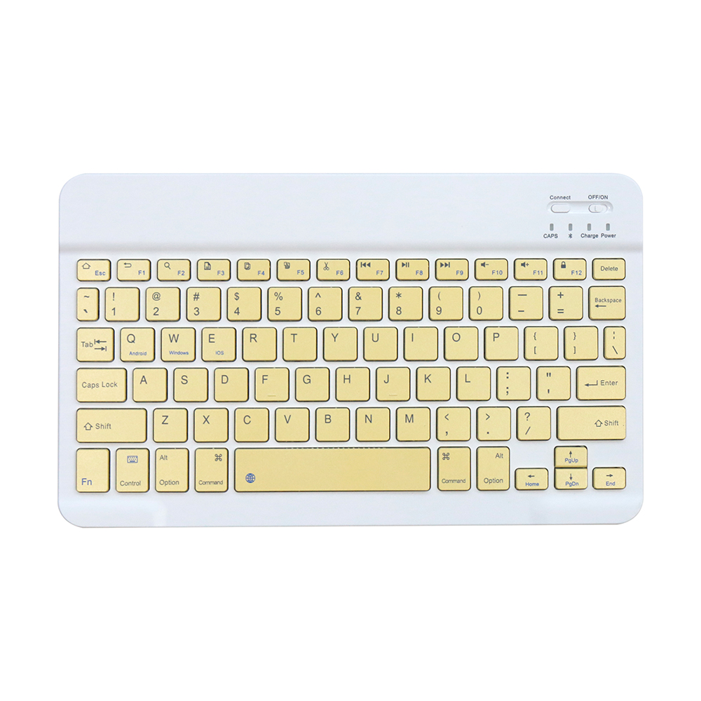 Wireless Keyboard for iPad Air 4 5 M3 Pro 11 13 10.9 9.7 10.2 10.5 inch Keyboard for Mipad 6 Matepad air Android Tablet Keyboard: Yellow