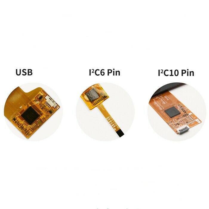 3.5" - 55" Multi touch Capacitive touch digitizer screen panel Plug Play lot