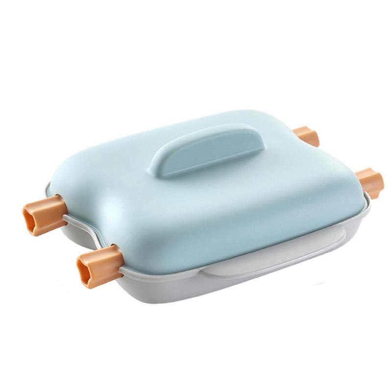 Kitchen Cookware Storage Box Corn Box Microwave Steamed Corn Box Steamed Egg Steamer Simple To Operate Kitchen Tools: Nordic Blue